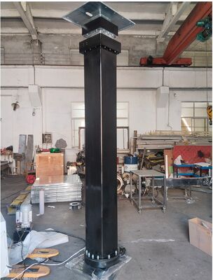 20ft hydraulic telescopic mast LED screen mast 6m max load 1000kg